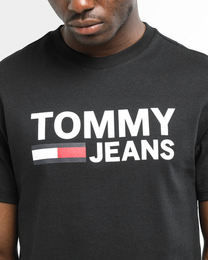 Tommy Jeans TJM Tommy Classics Logo Tee Tommy Black
