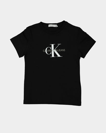 Calvin Klein Kids' Monogram Logo T-Shirt Black