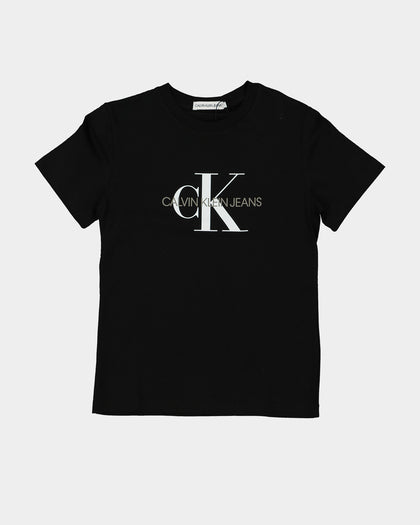 Calvin Klein Kids' Monogram Logo T-Shirt Black