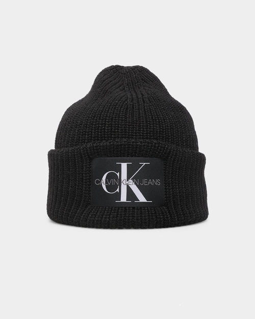 Calvin Klein Monogram Beanie Black