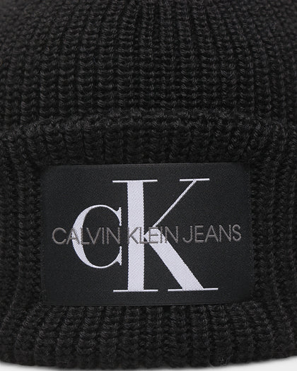 Calvin Klein Monogram Beanie Black