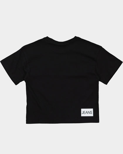 Calvin Klein Kids' Institutional Logo Boxy T-Shirt Ck Blackv