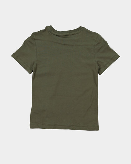 Calvin Klein Kids' Chest Monogram T-Shirt Grape Leaf