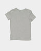 Calvin Klein Kids' Micro Flock Logo Fitted T-Shirt Light Grey Heather