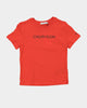 Calvin Klein Kids' Institutional T-Shirt Flaming Chilli