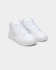 Calvin Klein Lace Up Leather High Top Triple White