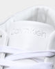 Calvin Klein Lace Up Leather High Top Triple White