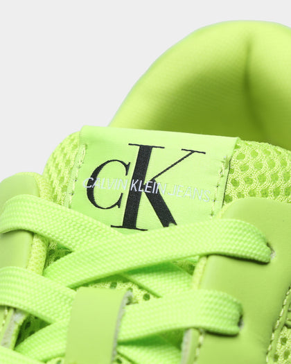 Calvin Klein Runner Lace Up Sneaker Snap Acid Lime