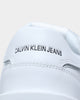 Calvin Klein Runner Lace Up Sneaker Snap Triple White