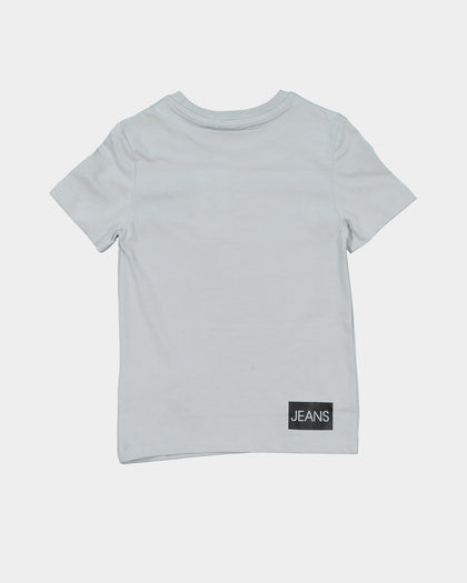 Calvin Klein Kids' Institutional T-Shirt Grey Dew