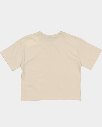 Calvin Klein Kids' Mixed Monogram Cut Off T-Shirt Muslin