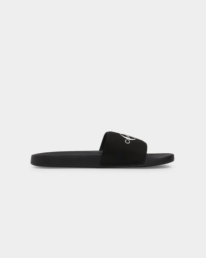 Calvin Klein Monogram Slides Black