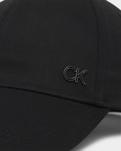 Calvin Klein Cut Out Baseball Cap Ck Black