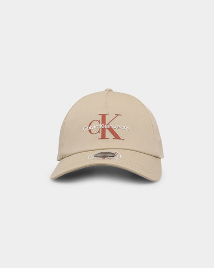 Calvin Klein High Visual Strapback Cap Wheat Fields