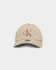 Calvin Klein High Visual Strapback Cap Wheat Fields