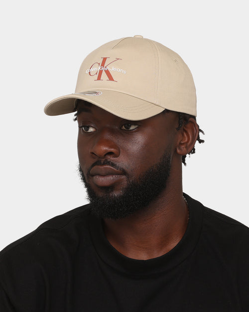 Calvin Klein High Visual Strapback Cap Wheat Fields