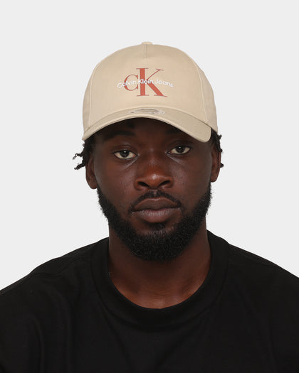 Calvin Klein High Visual Strapback Cap Wheat Fields