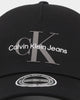 Calvin Klein High Visual Strapback Cap Black