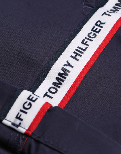 Tommy Jeans Kids Hilfiger Tape Chino Short Black Iris