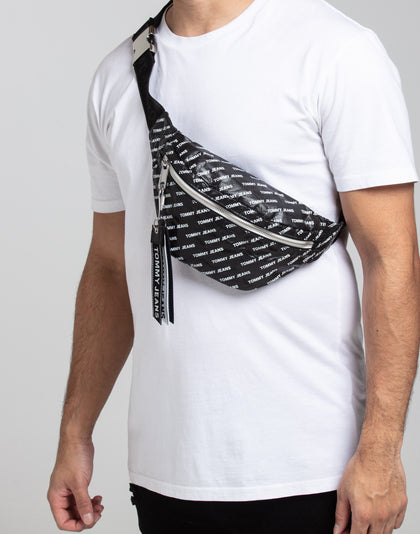 Tommy Jeans TJM Logo Tape Paper Bumbag Multi-Coloured