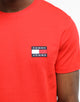 Tommy Jeans TJM Tommy Badge Tee Flame Scarlet
