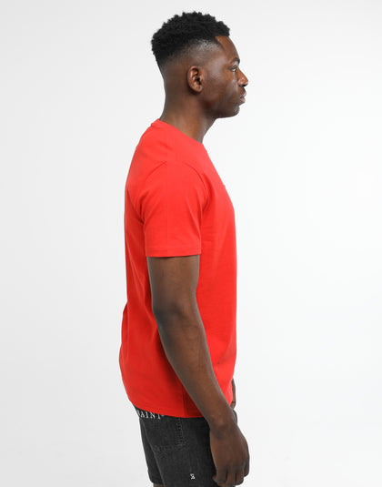 Tommy Jeans TJM Tommy Badge Tee Flame Scarlet