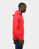 Tommy Jeans Men's TJM Straight Small Logo Hoodie Red