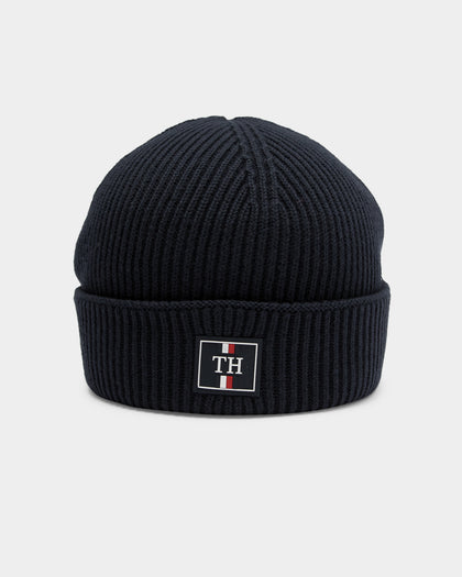 Tommy Jeans Men's Patch Knit Beanie Sky Captain