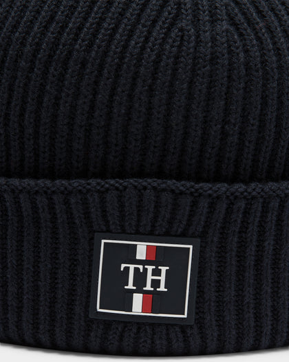 Tommy Jeans Men's Patch Knit Beanie Sky Captain