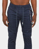 Tommy Jeans Men's TJM Scanton Check Trackpant Twilight Navy