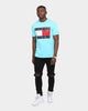 Tommy Jeans TJM Tommy Flag T-Shirt Chlorine Blue