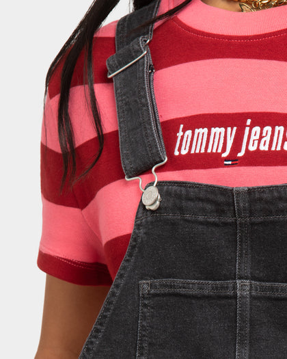 Tommy Jeans Women's Classic Dungaree Dress Black