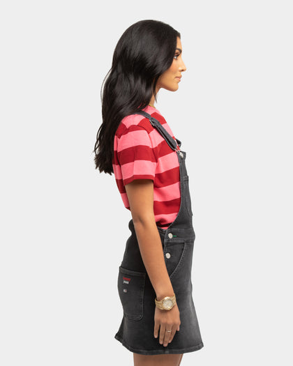 Tommy Jeans Women's Classic Dungaree Dress Black