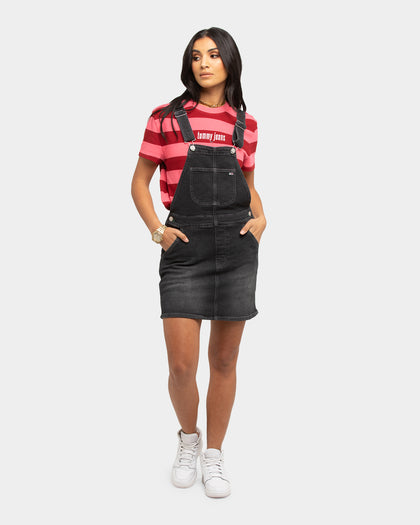 Tommy Jeans Women's Classic Dungaree Dress Black