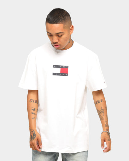 Tommy Jeans TJM Small Flag T-Shirt White