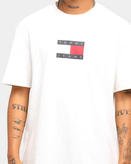 Tommy Jeans TJM Small Flag T-Shirt White