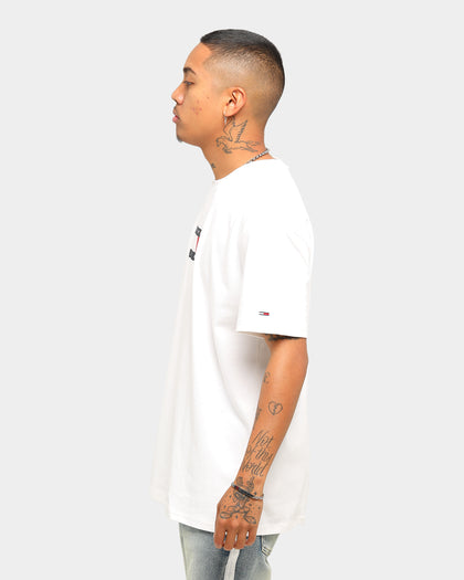 Tommy Jeans TJM Small Flag T-Shirt White