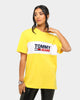 Tommy Jeans TJM Pieced Band Logo T-Shirt Star Fruit Yellow