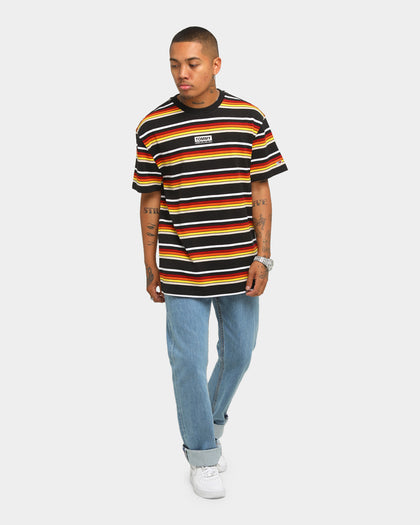 Tommy Jeans TJM Yarn Dye Stripe T-Shirt Smooth Black/Multi