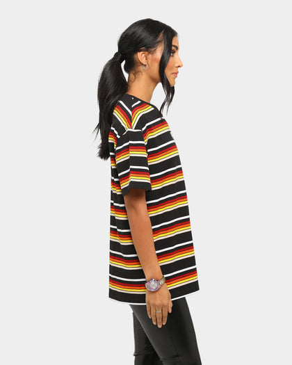 Tommy Jeans TJM Yarn Dye Stripe T-Shirt Smooth Black/Multi