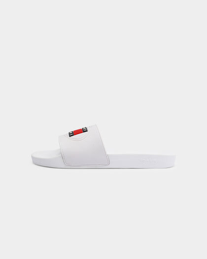 Tommy Jeans Seasonal Flag Slide White