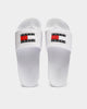 Tommy Jeans Seasonal Flag Slide White