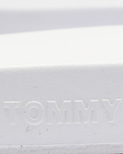 Tommy Jeans Seasonal Flag Slide White