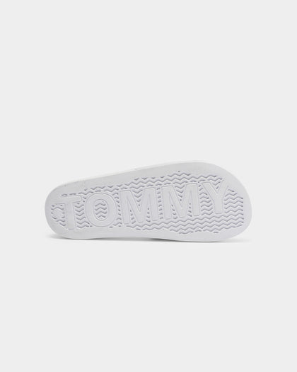 Tommy Jeans Seasonal Flag Slide White