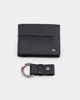 Tommy Jeans Men's Downtown CC Wallet & Keychain Gift Set Black