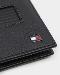 Tommy Jeans Men's Downtown CC Wallet & Keychain Gift Set Black