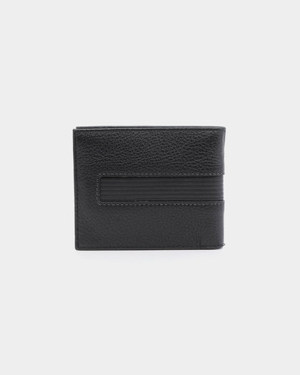 Tommy Jeans Men's Downtown CC Wallet & Keychain Gift Set Black