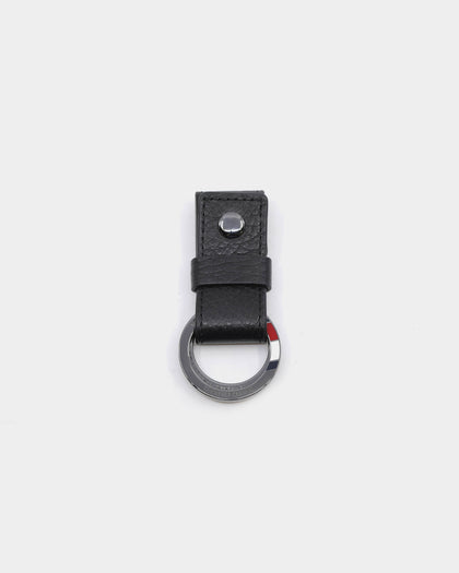 Tommy Jeans Men's Downtown CC Wallet & Keychain Gift Set Black
