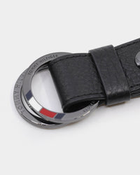Tommy Jeans Men's Downtown CC Wallet & Keychain Gift Set Black