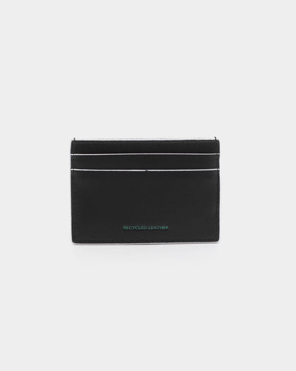 Tommy Jeans Men's TJM Recycled Leather Credit Card Holder Black/White